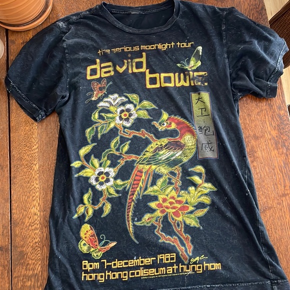 Vintage David Bowie Concert Tee - Picture 1 of 3